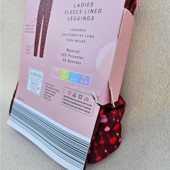 Serra Heart Fleece Lined Leggings - Picture 8 of 10